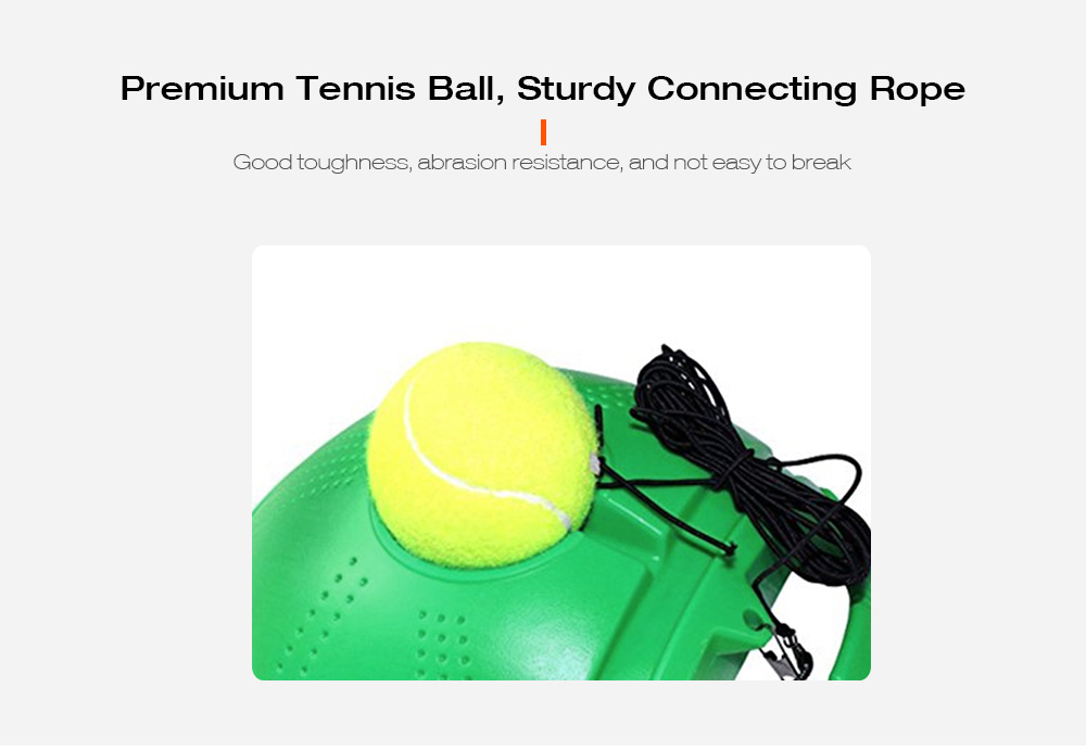 Tennis Single Practice Rebound Ball Trainer Device Mini Equipment 