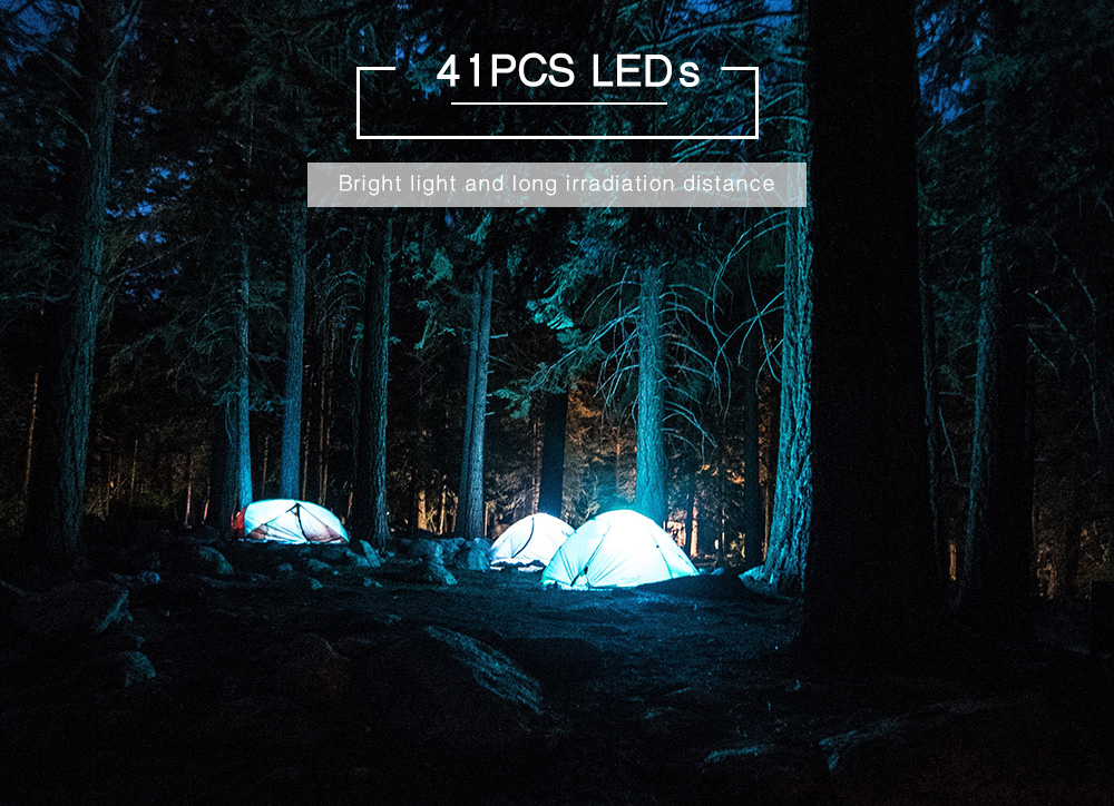 Hewolf 1463 41pcs LED Traveling Portable Lantern Camping Lamp